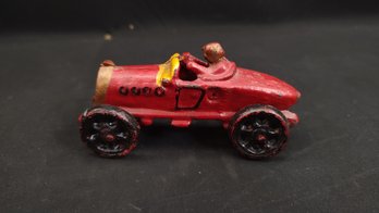 Antique Cast Iron Racecar