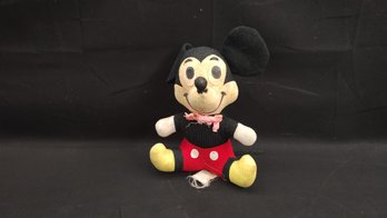 Vintage 1970's Mickey Mouse Plush