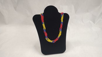 Multistrand Beaded Necklace