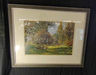 Monet 'Le Parc' Art Print