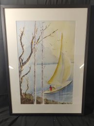 Don Payette Signed Watercolor