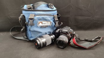 Sony A350 DSLR Camera With Accessories
