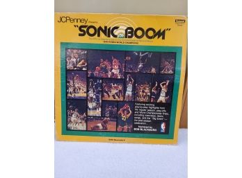 Vintage 1978-79 NBA World Champions 'Sonic Boom' Record