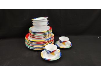 Mikasa Harlequin Primary Dishware Set