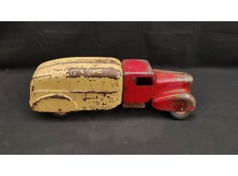 Wyandotte Pressed Steel Toy Delivery Truck