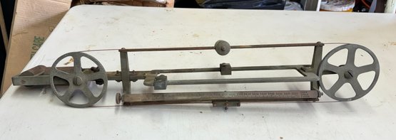 TOP BALANCE PARTS ONLY From A National Scale Co. Large  Iron And Brass Vintage Scale