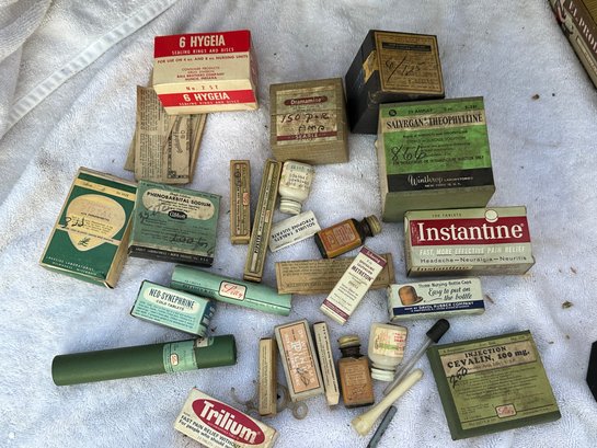 Collection Of Vintage Drug Store Items  (11)