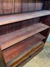 American Eastlake Cherry Bookcase With 3 Adj Shelves And 2 Lower Drawers