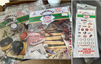 NOS Vintage MLB School Supplies