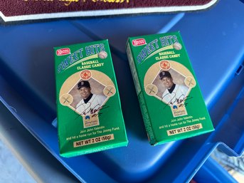 Lot Of 2 Vintage Red Sox Necco Candy