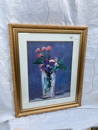 C2HB21 Museum Litho, Edouard Manet Flower Vase',  In 27'x33' Quality Frame