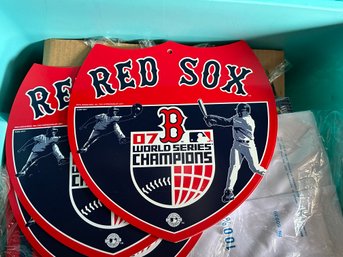 NOS Red Sox 2007 World Series Champions Wall Hanger