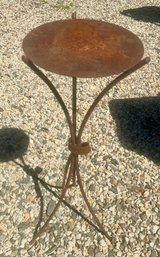 Custom Made Wrought Iron Fern Stand, 38' Ht, 12' Diameter