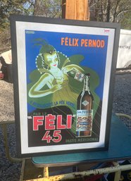 C2OS3 French Advertising Poster, 'Feliz 45',  36'x26'