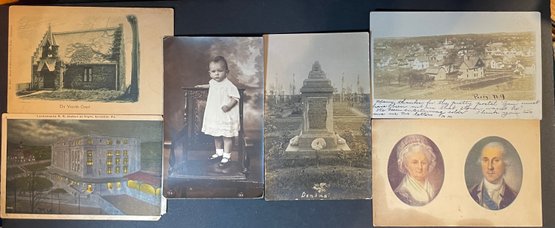 Antique Lot Of 6 Postcards - Early 1900s