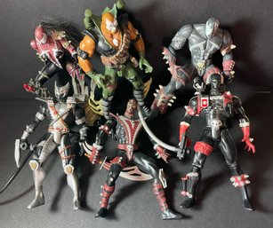 Lot Of 6 Vintage McFarlane Spawn Action Figures - 1990s