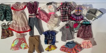 Barbie & Doll Dresses - From Various Decades - Some May Be Handmade