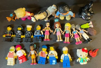 Lot Of LEGO Mini-figures & Pieces -See Pics For What's Included