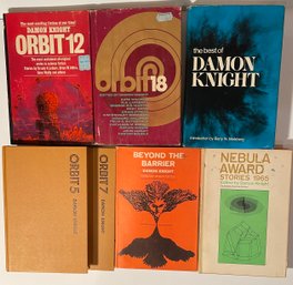 7 Vintage Damon Knight Sci Fi Books