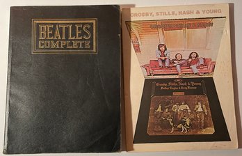 BEATLES Complete Songbook (1976) And Crosby Stills & Nash Songbook