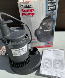 FLOTEC 1/3 HP Thermoplastic Submersible Sump Pump FP0S2400A