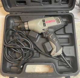 Craftsman Corded Power Drill 3/8' With Case - Model 315.101070