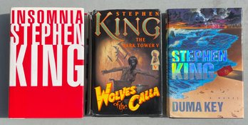 3 Stephen King Hardcover Books - See For 1st Editions