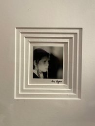 Ron Agam Jewish Boy Bar Mitzvah Signed, Inscribed On Back Framed Digital Print - One Of One 1990s