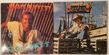 2 Jimmy Buffett Vinyl Records - See Pictures