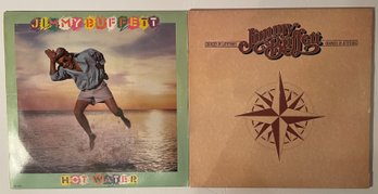 2 Jimmy Buffett Vinyl Records - See Pictures