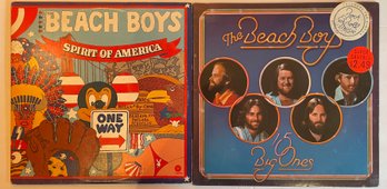 2 Beach Boys Vinyl Records - Spirit Of America (double Album), 15 Big Ones (New Sealed Old Stock)