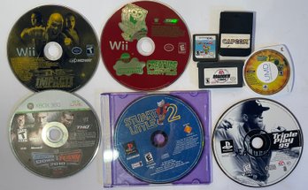 Lot Of 9 Various Video Games For Different Game Platforms - See Pics.