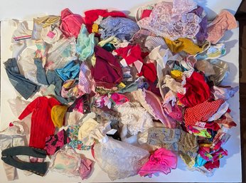 Huge Bag Of Vintage BARBIE Clothes