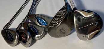 Lot Of 6 Callaway Individual Golf Clubs See Pics For Models &  Number