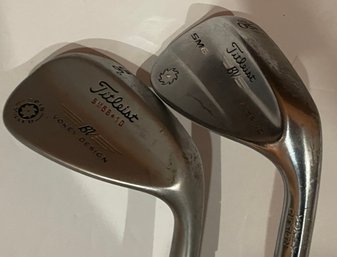 2 Titleist Golf Club Wedges, 56 Degree & 50 Degree -See Pics