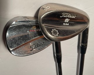 2 Titleist Golf Club Wedges, 60 Degree & 56 Degree -See Pics