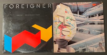 2 Vinyl Records - Foreigner (NEW SEALED) & Alan Parsons Project