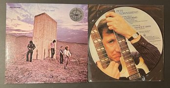 2 Vinyl Records - The Who Who's Next & Pete Townshend