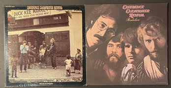 2 Vinyl Records By Credence Clearwater Revival