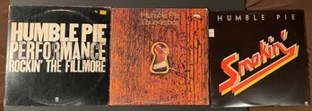 3 Vinyl Records By Humble Pie