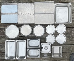 Lot Of Various Restaurant Grade Stainless Steel Kitchen Items