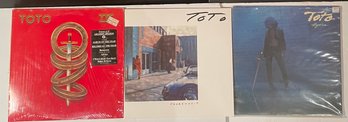 3 Vinyl Records By TOTO