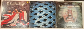 3 Vinyl Records By THE WHO & JOHN ENTWISTLE SOLO