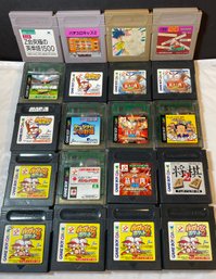 Lot Of 20 Nintendo Gameboy JAPANESE Games