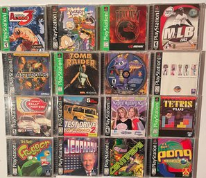 Lot Of 16 Playstation Games