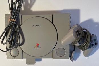 Playstation 1 Console With Controller And Memory Card