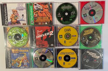 Lot Of 12 Playstation Games