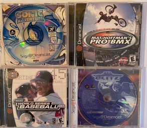 Lot Of 4 Sega Dreamcast Games