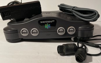 Nintendo 64  Control Deck With Power Supply & Cords