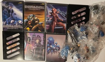 Anime Ghost In The Shell Stand Alone Complex DVD Collection - With Action Figures Unopened - VOL 1-7 DVDs Used